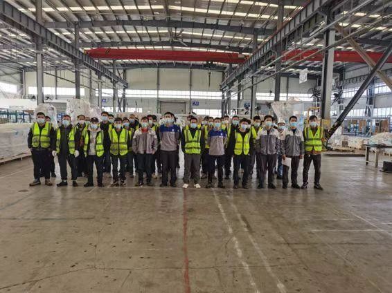 Shandong Junxu Heavy Industry (Group) Co., Ltd. linea di produzione del fabbricante