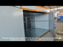 Asciugatrice di condimenti alimentari Asciugatrice con aria calda e fonte di riscaldamento personalizzabile