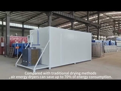 Industria pesante asciugatrice a pompa di calore completamente automatica ad alta efficienza