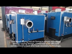 Macchine per la lavorazione del legno a tensione personalizzabile Asciugatrice di legno Forno per piccole imprese