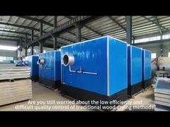 Asciugatura di pallet di legno attrezzature di asciugatura per forni di legno dell'industria pesante