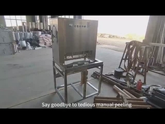 Peeling di patate in acciaio inossidabile di qualità commerciale completamente automatico e resistente