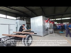 Attrezzatura di produzione per la modifica profonda del legno completamente automatica con capacità di 2000 kg