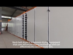 Macchina di asciugatura dell'erba completamente automatica Linea di asciugatura della cintura facile da usare e vantaggiosa