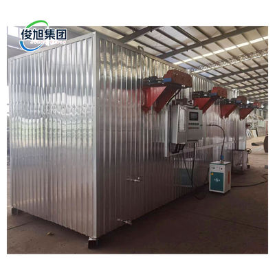 Junxu industria pesante vantaggioso trattamento termico Linqu forno di carbonizzazione uniforme del legno